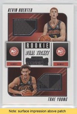 2018-19 Contenders Rookie Ticket Dual Swatches Kevin Huerter Trae Young READ dd2