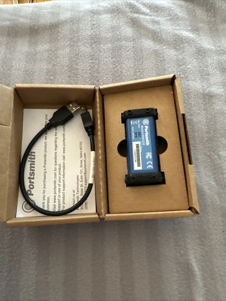 Portsmith PSA1U1E Rugged In-Line USB to Ethernet Adapter with Cable - Image 4 of 4