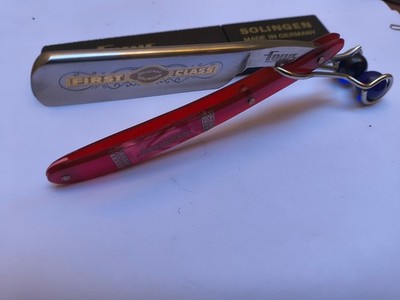 Vintage Focus+6/8 Solingen straight razor new NOS unused