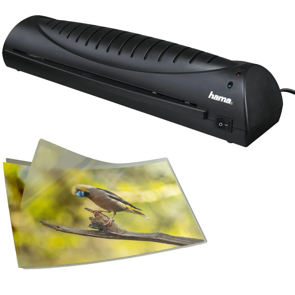 Hama Laminiergerät L39 zum Laminieren DIN A3 A4 A5 A6 Heiß-Laminator Büro + Home