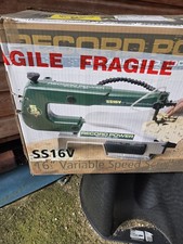 RECORD POWER SS16V Variable Speed Scroll Saw 16 Inch Throat 75W TH