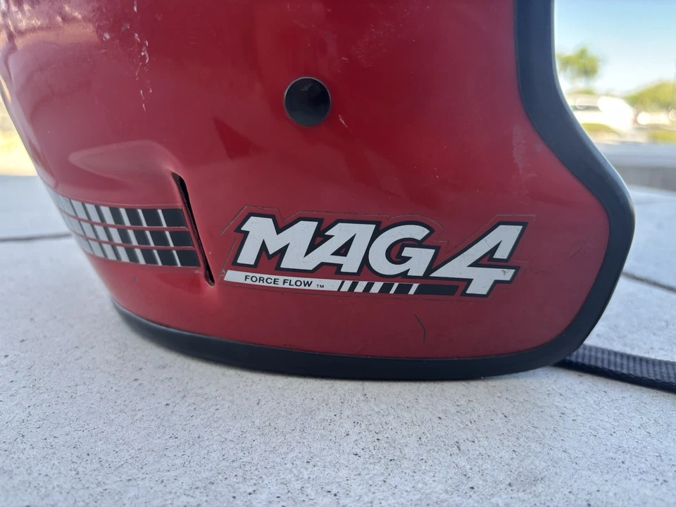 Casco de moto clásico BELL Mag 4 en muy buen estado Foto 4 de 4