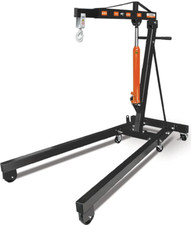 GRU IDRAULICA PIEGHEVOLE MOBILE PARANCO SMONTABILE GRUETTA 2 TONN 2000 KG MOTORE