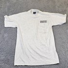 Vtg Harley Davidson Shirt Mens Medium Gray Pocket Tee Heathered Made In Usa 1999