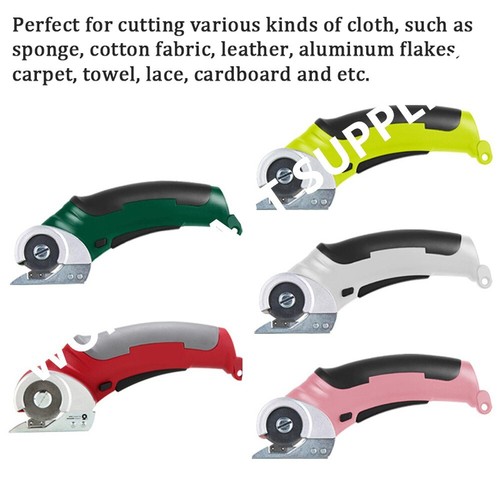 WorkSmart Supplies for Fabric Cordless Electric Scissors Cloth and Rotary Cutter - Picture 18 of 36