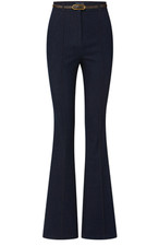 NWT 448 Veronica Beard Belted Gracie Denim Pant in Midnight Wash