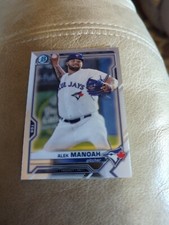 2021 Bowman Chrome Baseball #BCP-27 Alek Manoah Prospect Toronto Blue Jays