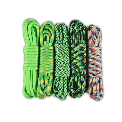 550 Paracord Set - 5 Farben Fallschirmschnur für Überleben Armbänder & Schlüsselbänder - Bild 21 von 22