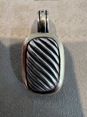 DAVID YURMAN GEFORMTER ALBION ANHÄNGER/VERSTÄRKER - 18K