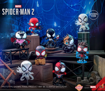 Hot Toys Marvel Spider-Man 2 Spider-Man Venom Figure Blind Box