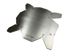 UNIVERSAL CUTTER POINT ANGLE GAUGE MEASURES 8 DIFFERENT ANGLES MEASURING TOOLS