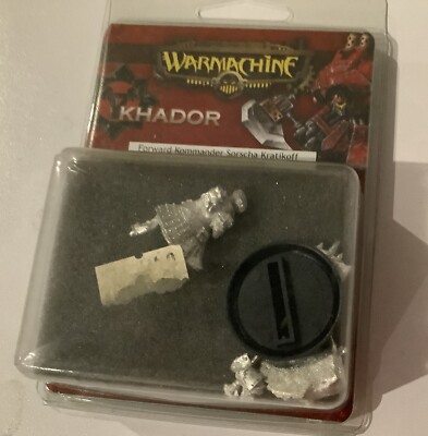 Warmachine  Khador Warcaster - Frontkommandeur Sorscha  OVP