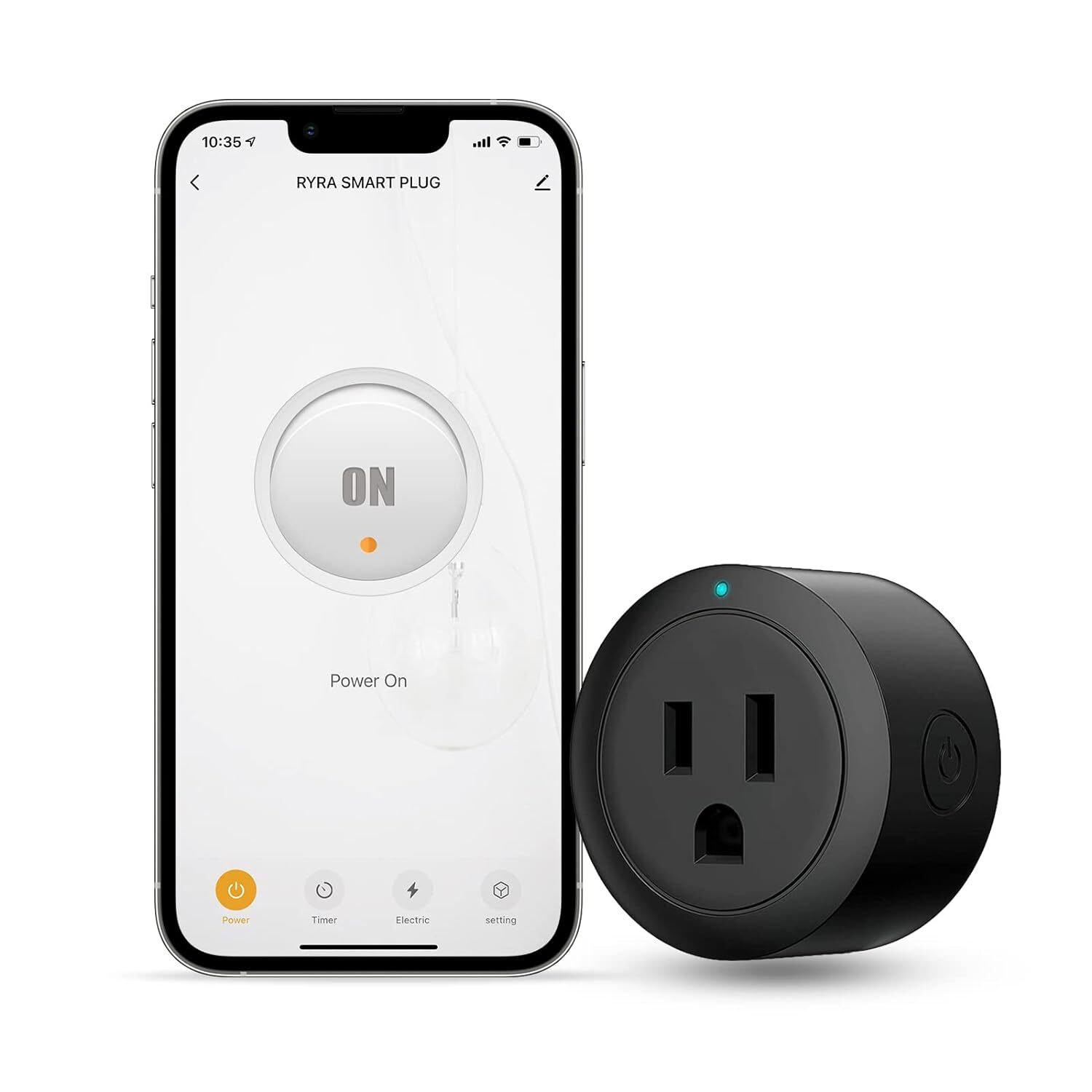 Smart Plug,10A Mini WiFi Outlet,APP Remote Control,Timer & Schedule and 1pc-image
