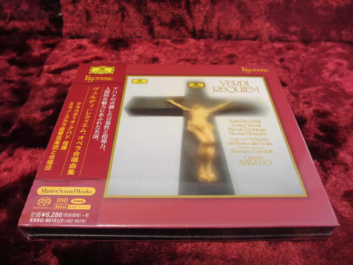 ESOTERIC SACD ESSG-90151/52 (2 discs) Verdi Requiem Abbado Scala di Milano F/S