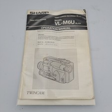 SHARP VL-M6U-SL/GY Instructions Manual