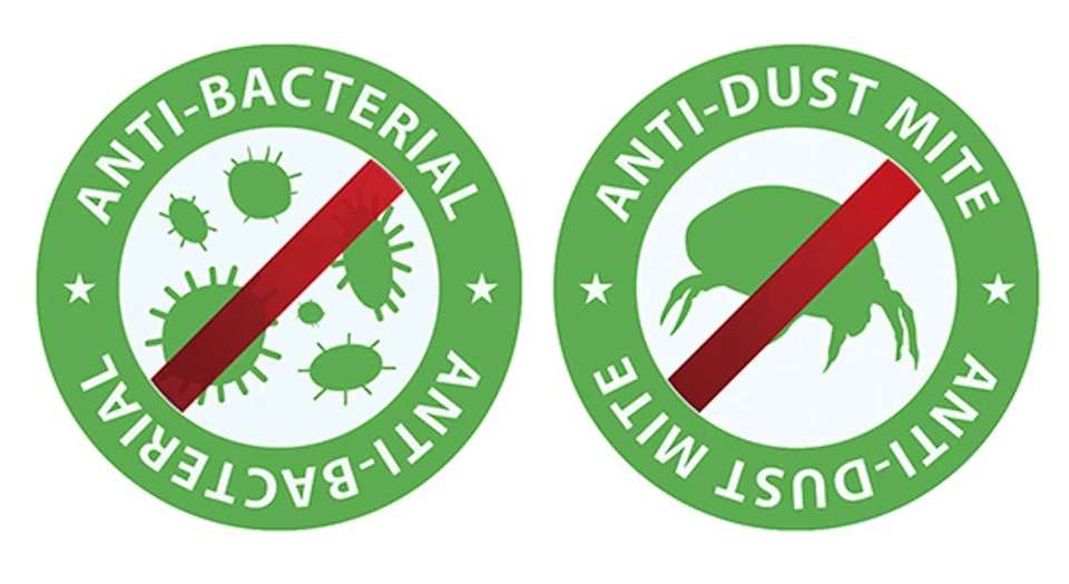 Edredón alternativo plumón de ganso hipoalergénico antipolvo ácaros antibacteriano Foto 2 de 2