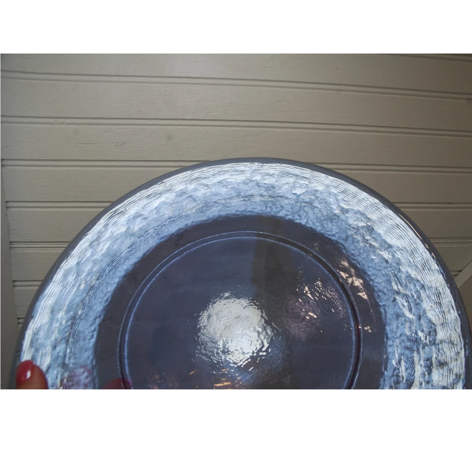 Fire and Light Plate Lavender 11" Dinnerware Farmhouse cottage - Image 3 of 4