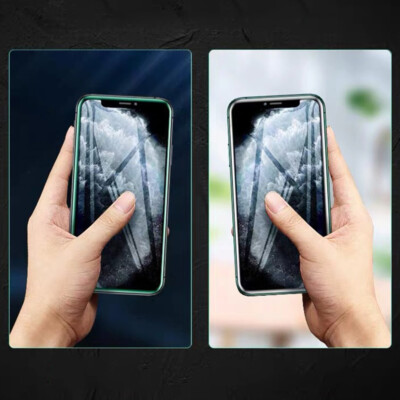 Leicht -Down -Glas Für Iphone 13 12 Pro Max 11 7 8 Xs X Xr Protect Screen ³  
