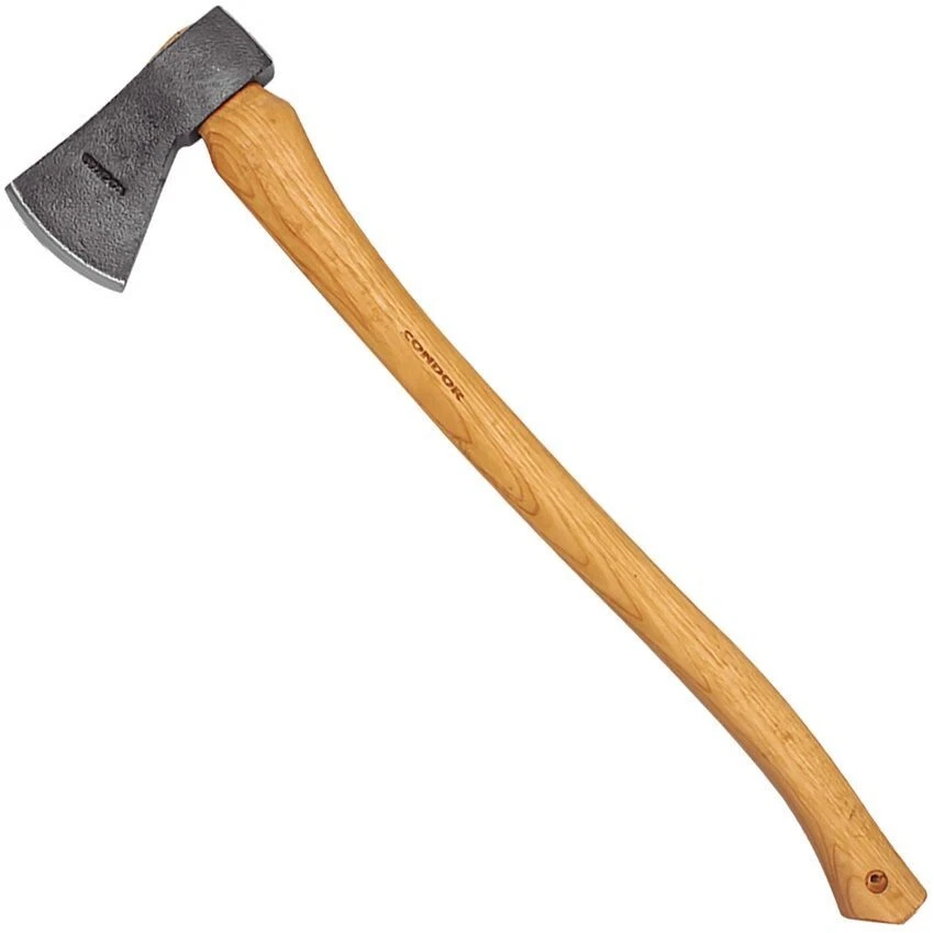 Condor Greenland 6.88" Classic Finish 1060HC Stainless Axe Head Hickory Handle