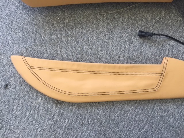 2014 FERRARI CALIFORNIA F149 LEFT DRIVERS SIDE DOOR PANEL INSERT TRIM HANDLE