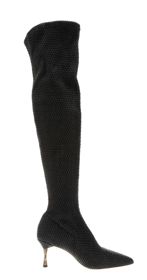 Zapatos para mujer Alice + Olivia Merna (negro) botas altas estiradas talla 8,5 M 38,5 Foto 4 de 4