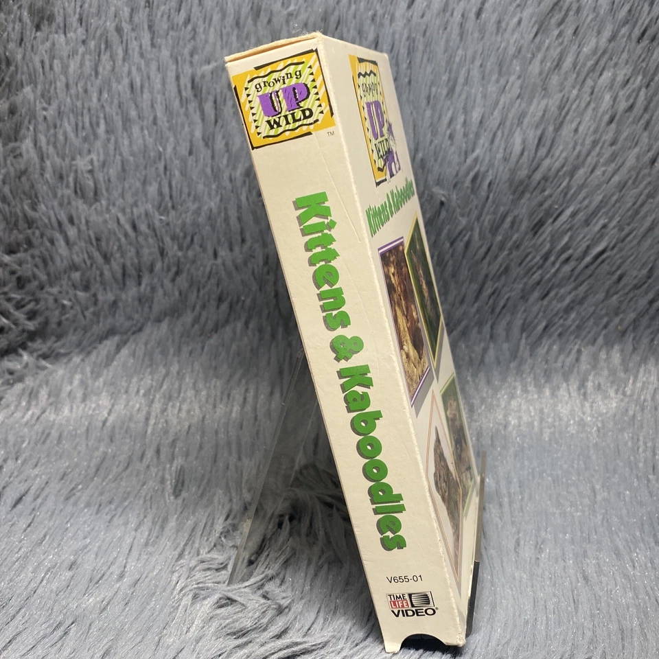 Growing Up Wild Kittens and Kaboodles VHS Tape 1992 Time Life Video Educational - Image 3 of 4