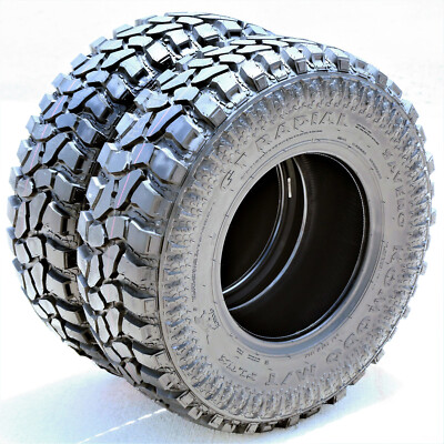 2 New GT Radial Maxmiler Pro LT245/75R16 Load E 10-Ply All-Terrain Tires – 14/32 Tread, Black Sidewall