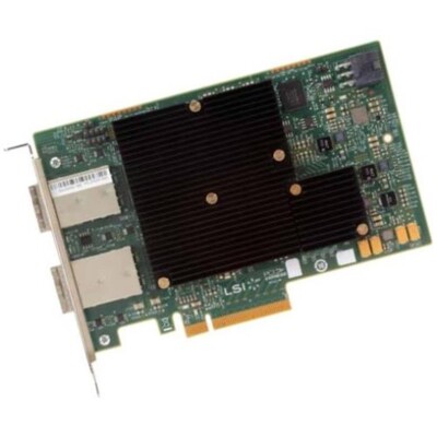 LSI Avago Broadcom 9300-16e 16-Port 12Gb/s SAS+SATA HBA LSI00342 NEW IN BOX