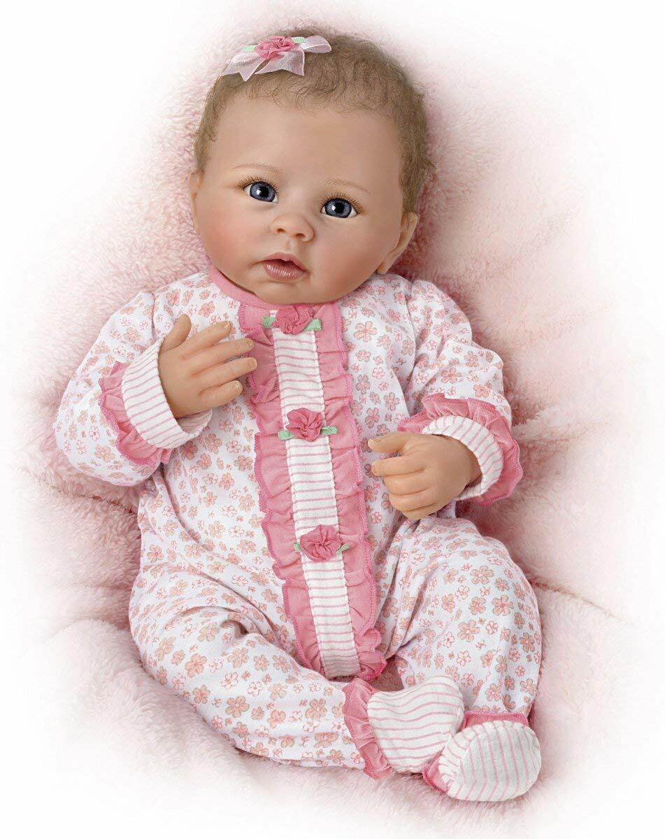 breathing baby doll with heartbeat
