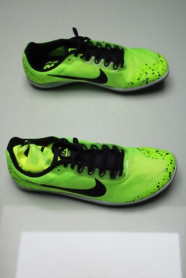 Nike Zoom Rival D 10 Electric Green and Black Size 9.5