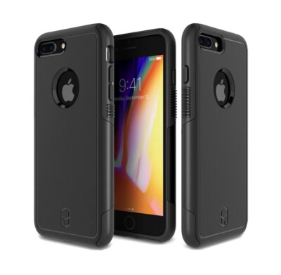 iPhone 7/8 Plus Case - Black - Patchworks Level Aegis - Retails for $26.95
