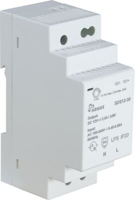 PSU Argus Hutschiene SDS12-30 Netzteil  12 Volt 30 Watt Stromversorgung 