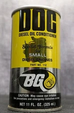 Vintage BG Products Diesel Oil Conditioning DOC Can Wichita Kansas