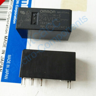 5Pcs G2RL-14-E 24VDC   Purpose Relay 16A 24VDC 8 Pins New #E8