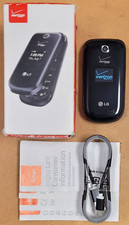 LG Revere 3 III VN170 - Black  Verizon  Flip Phone - Boxed / 0:39:41 Talk Time