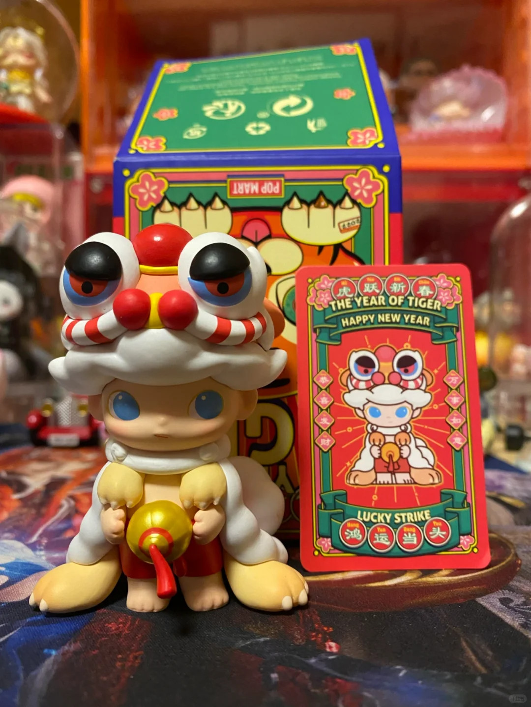 POP MART The Year of Tiger Series Skullpanda Confirmed Blind Box