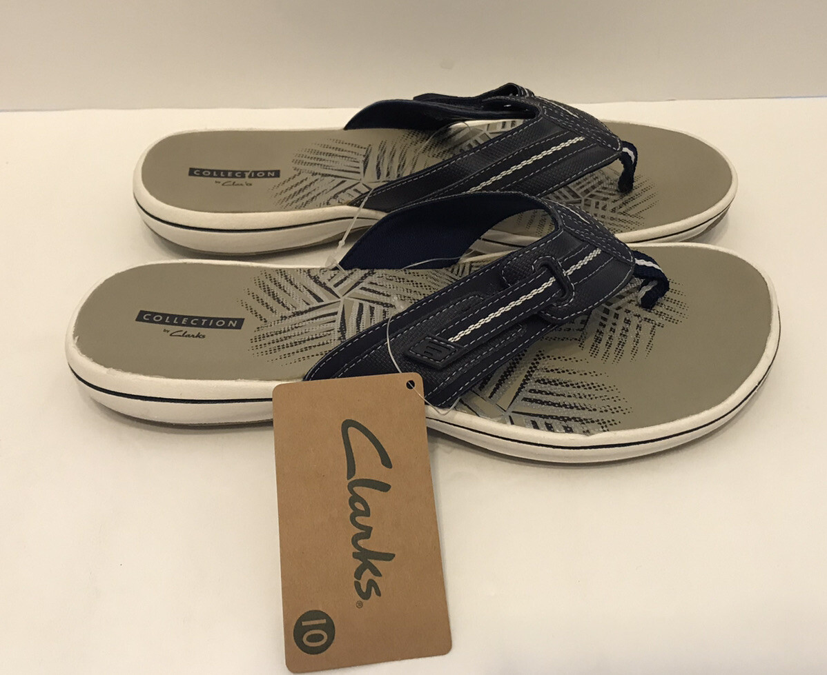 Ladies Sandals Clarks Women's Brinkley Jazz Flip Flop New