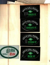 SET OF 5 NICE FRICK-GALLAGHER COAL MINING STICKERS # 170