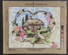 Selbourne Cottage Needlepoint Canvas