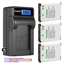 Kastar Battery LCD Wall Charger for EN-EL19  Nikon Coolpix S32 Coolpix S33
