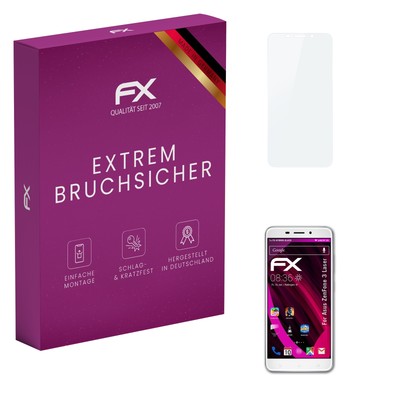 atFoliX Glasfolie für Asus ZenFone 3 Laser Panzerfolie 9H Schutzpanzer