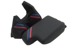 Console Shift Brake Boot Leather Synthetic For Bmw E36 92-99 M Style