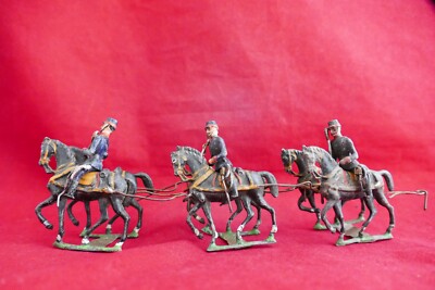 Soldat de plomb : Cheval d'attelage d'artillerie CG6 - Collection