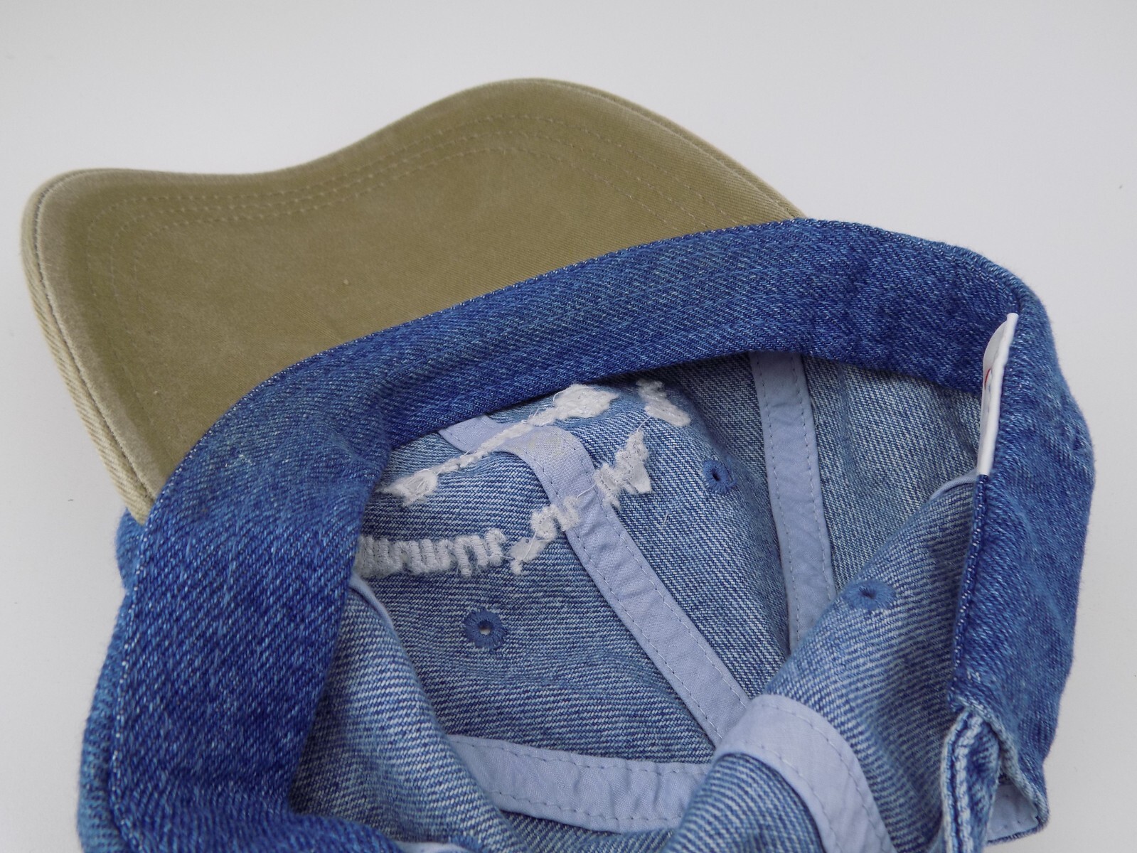 Devaney's Jammin On The River denim strapback hat… - image 8