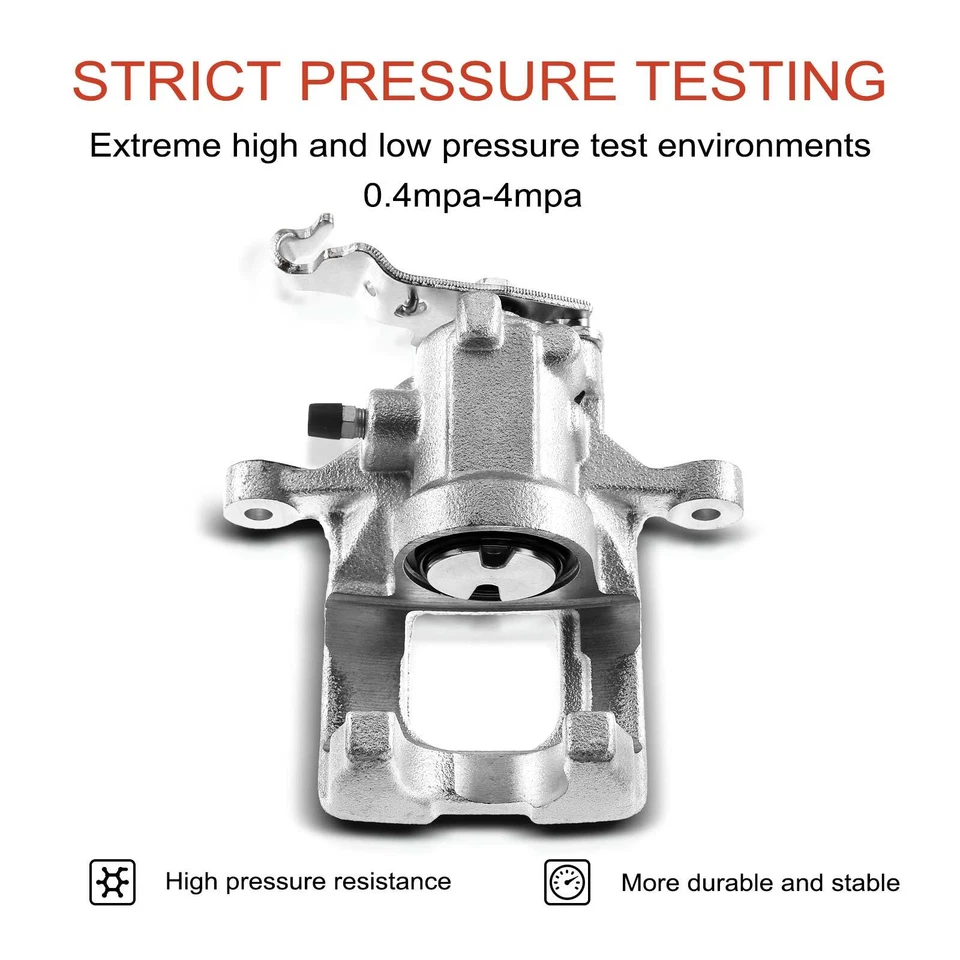 Pinza de freno trasera izquierda y derecha 2 piezas con pistón de metal para Honda S2000 2000-2009 Foto 4 de 4