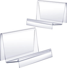 2 Pcs Purse Display Stand Clear Acrylic Wallet Display Stand Purse Holder Handba