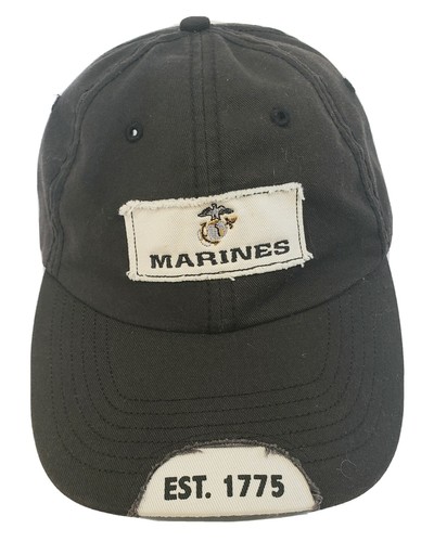 Marines Baseball Cap, Black Hat Marines 