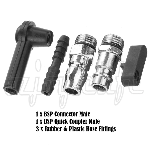 Pneumatic Air Brake Bleeder Kit Clutch Vacuum Bleeding Extractor Fluid Fill Tool - Picture 12 of 13