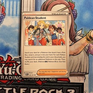 Paldean Student - 085/091 Paldean Fates Trainer - NM/MINT