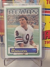 Jim McMahon RC 1983 Topps ROOKIE Card #33 Chicago Bears SHARP!. rookie card picture